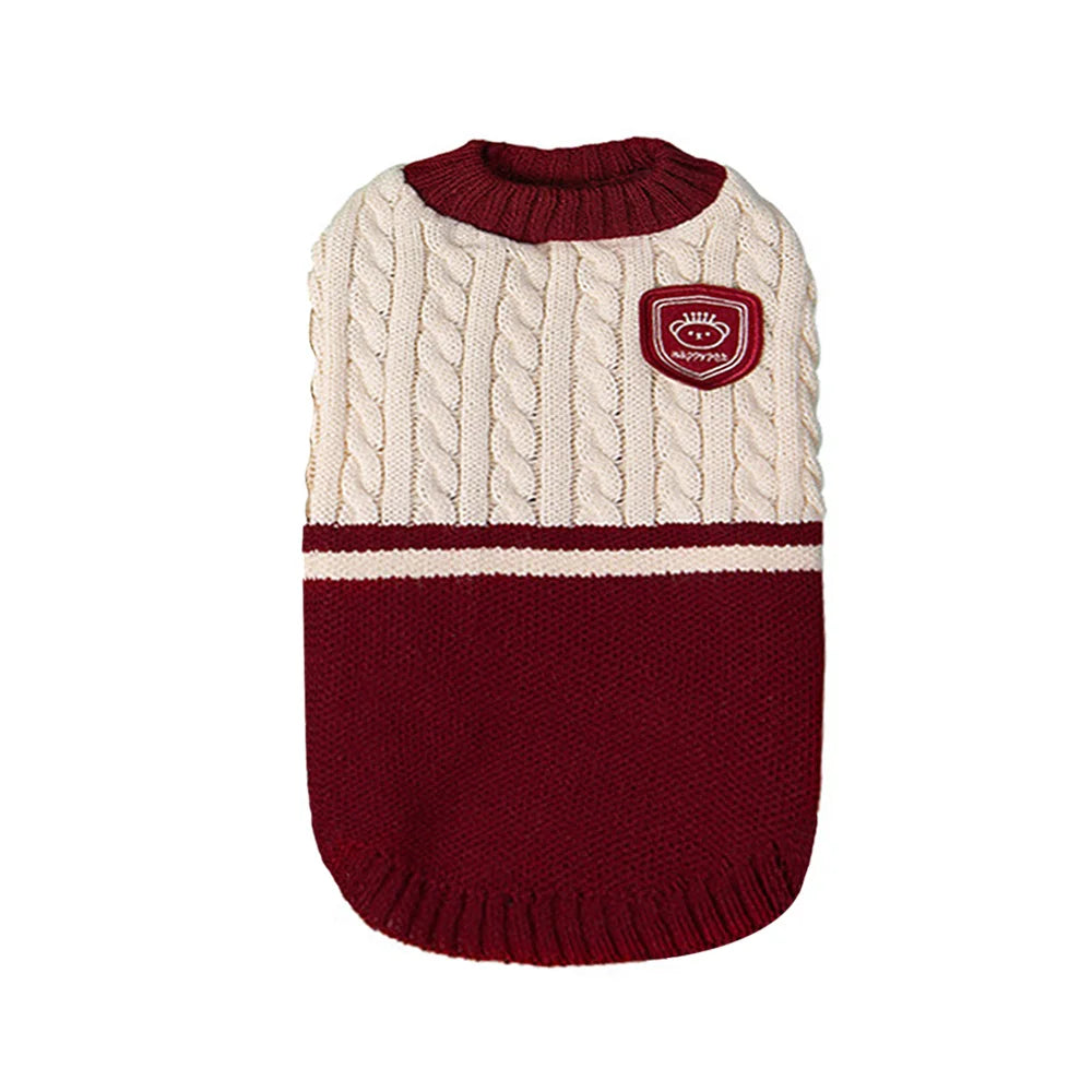Knitted College Sweater