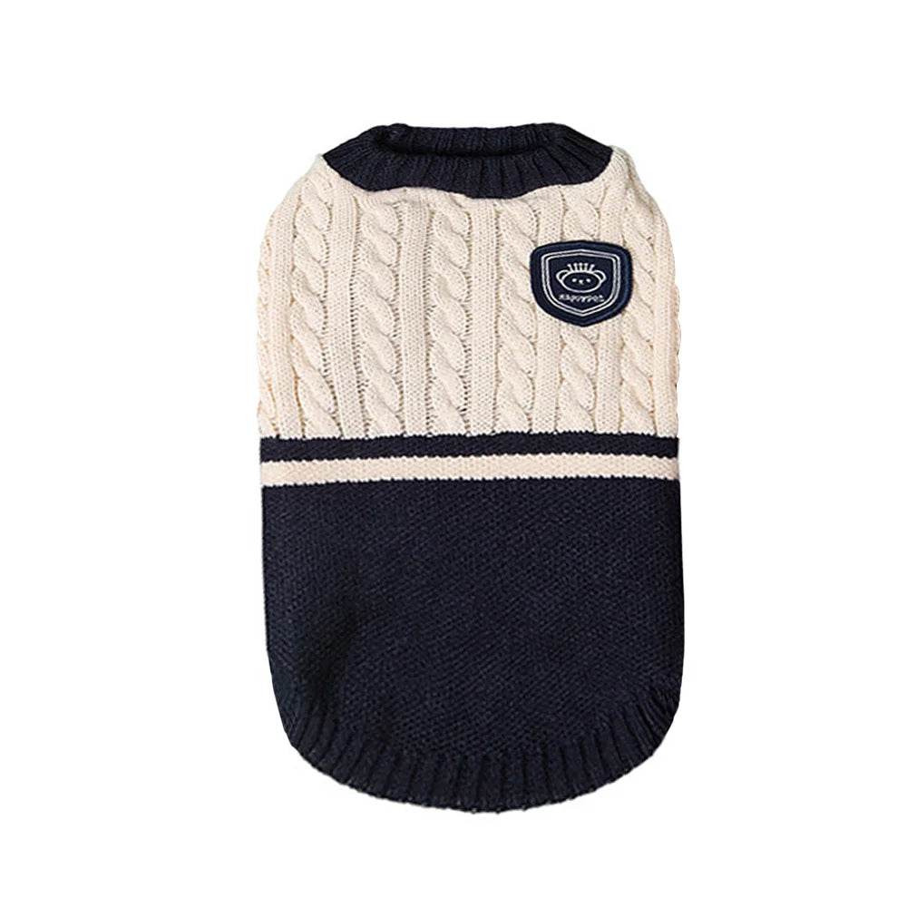Knitted College Sweater