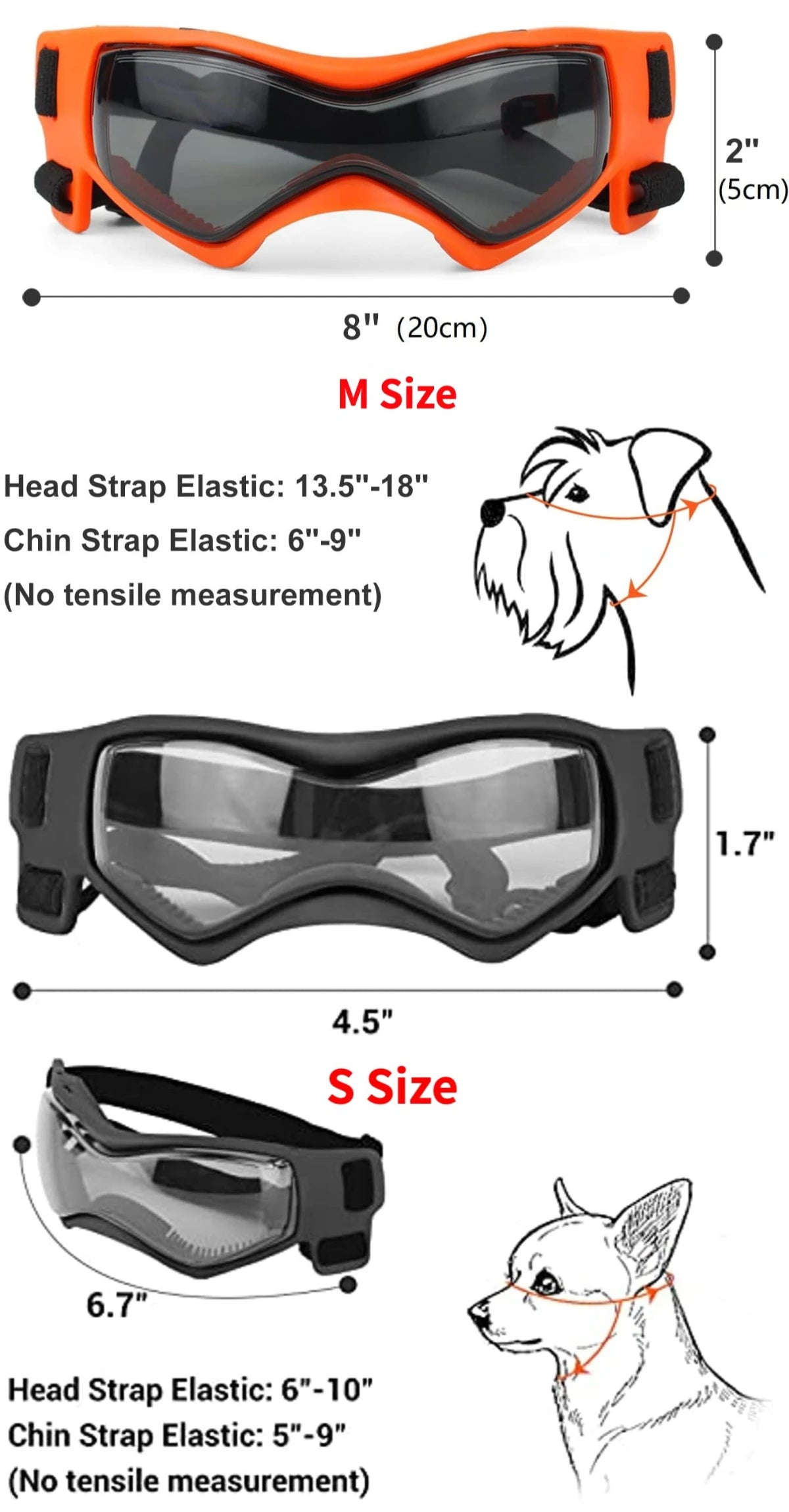 UV Protection Dog Sunglasses