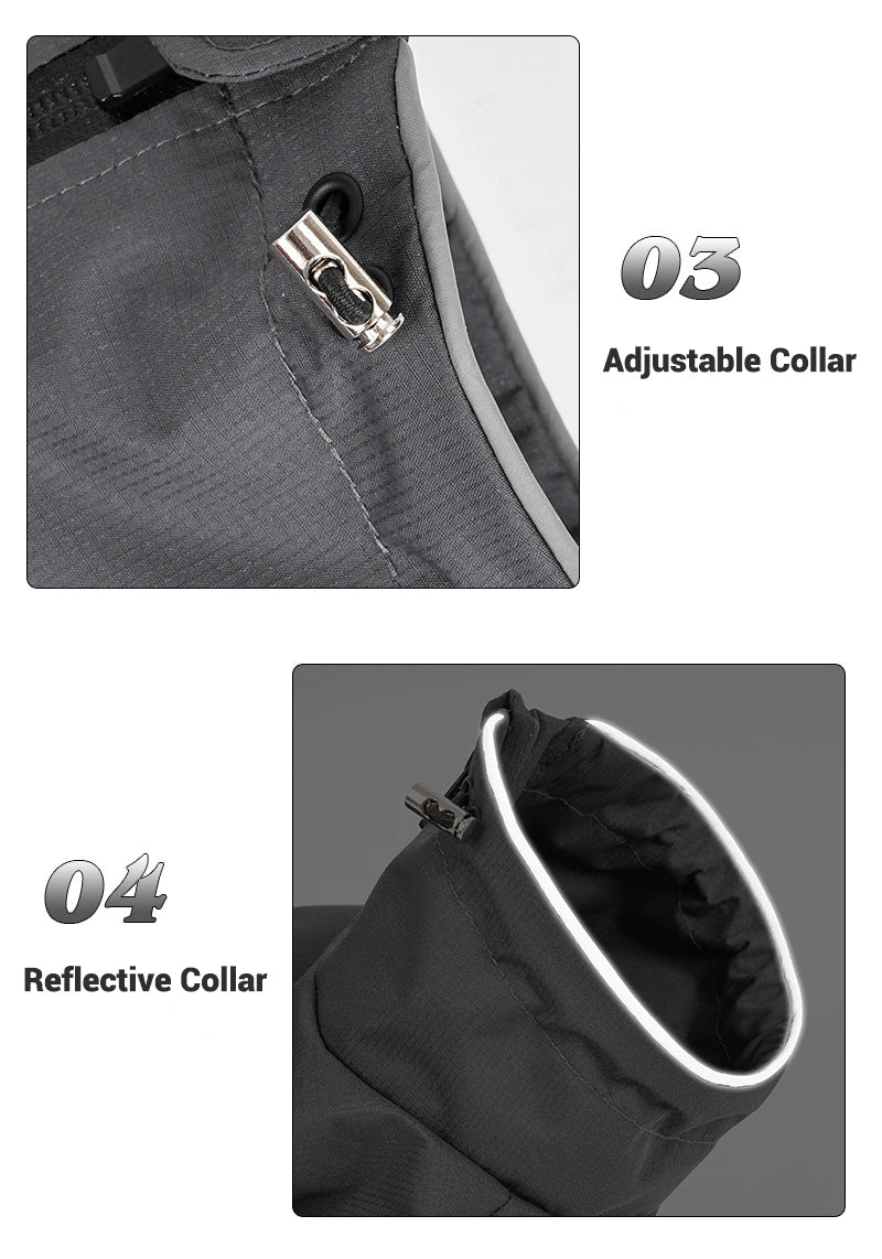 Reflective Raincoat with Harness