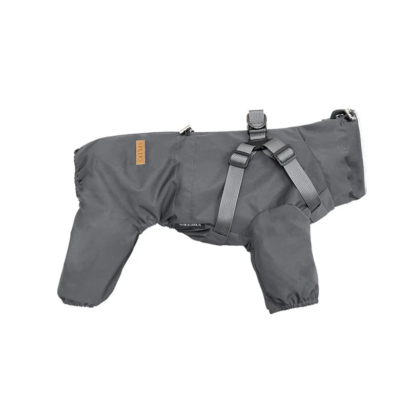 Reflective Raincoat with Harness