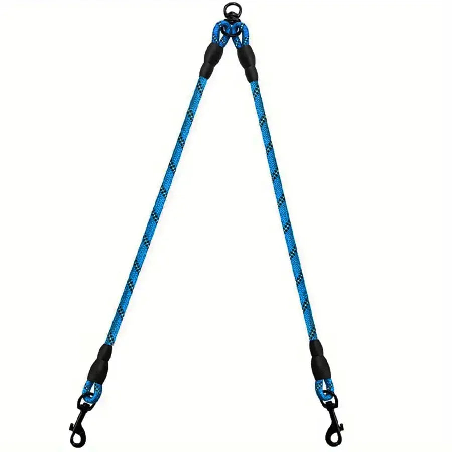 Dual Dog Leash - 360 Swivel No Tangle Walking Leash for Small Dogs