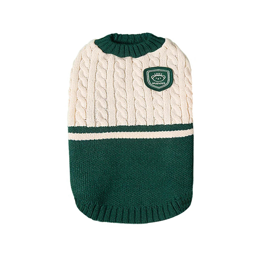 Knitted College Sweater
