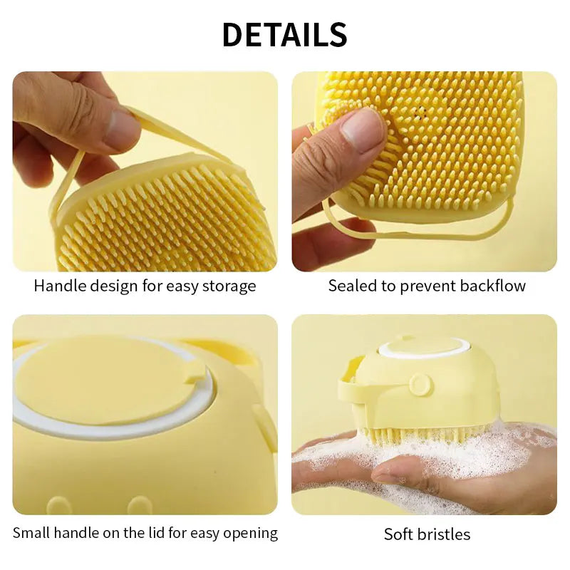 Silicone Grooming Brush