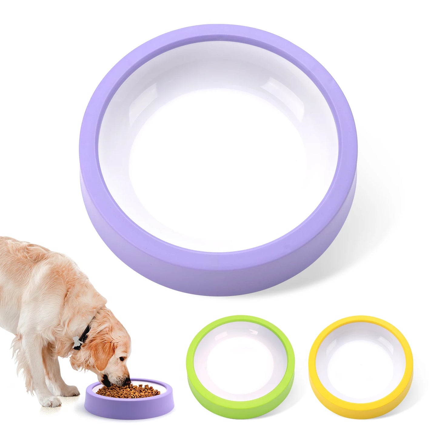 Slow Feeder Non Slip Bowl Anti-Gulping