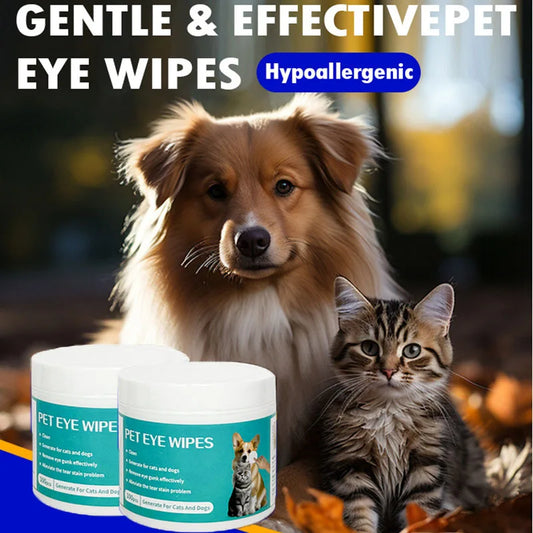 100pcs Pet Eye Wipes