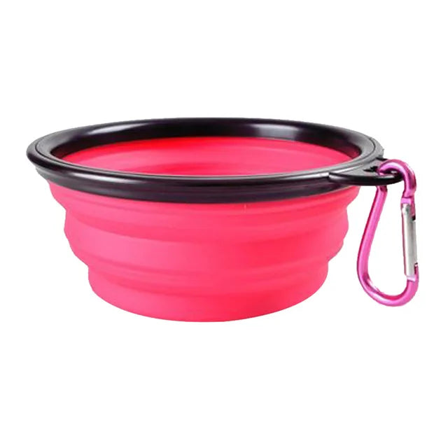 Collapsible travel bowl