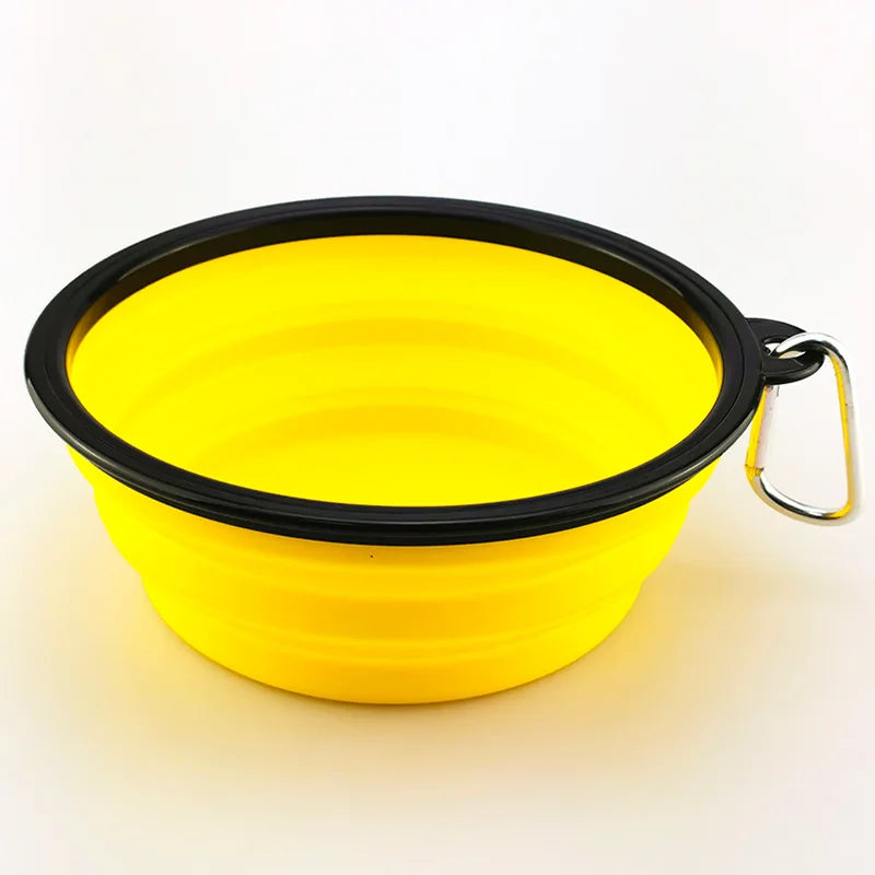 Collapsible travel bowl