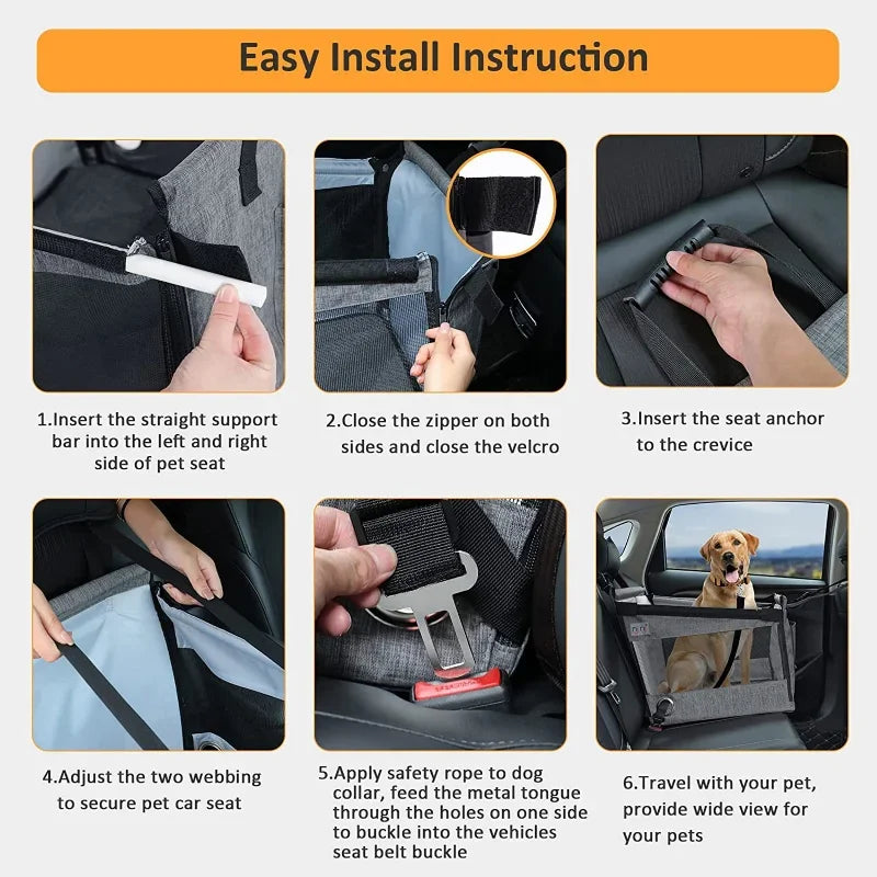 Portable Puppy Travel Basket